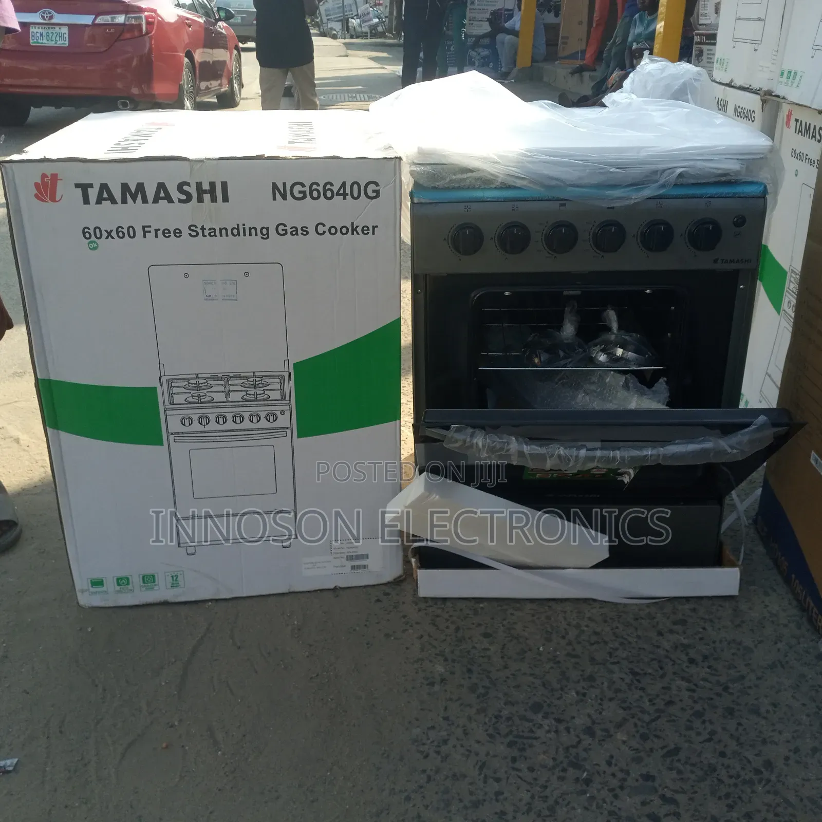 Tamashi 60*60 Standing Gas With Grail and Oven