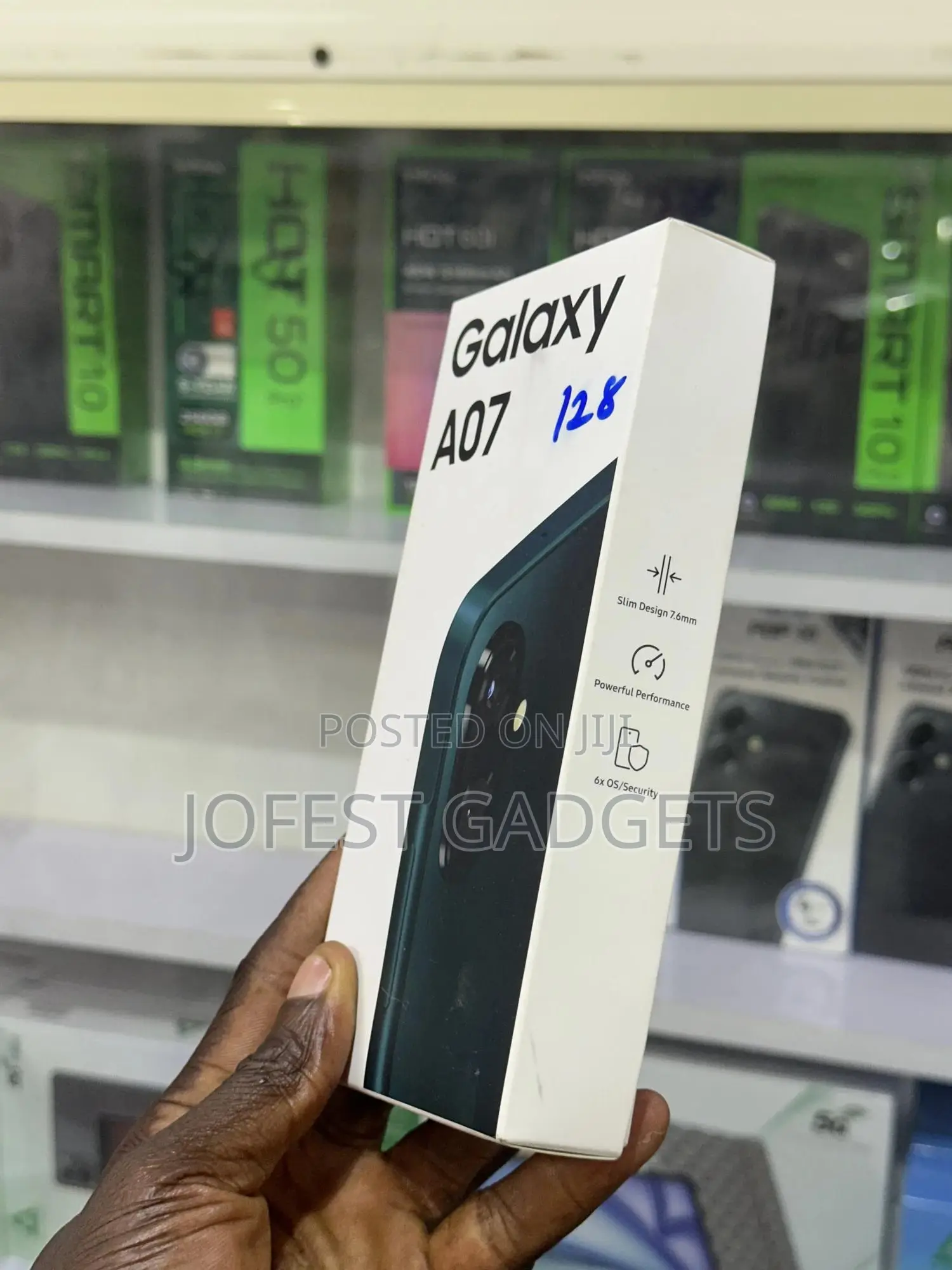 New Samsung Galaxy A07 4G 128 GB Black