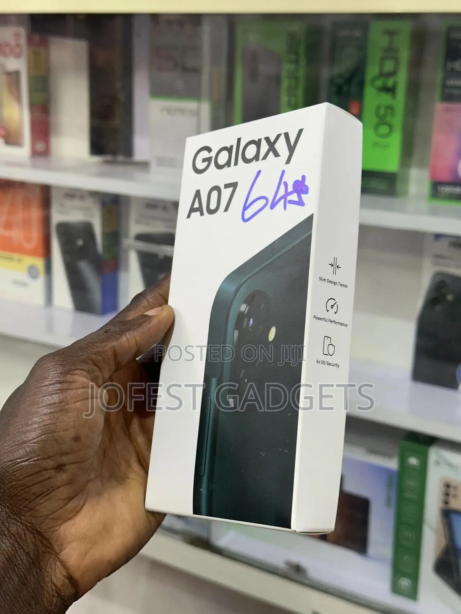 New Samsung Galaxy A07 4G 64 GB Green
