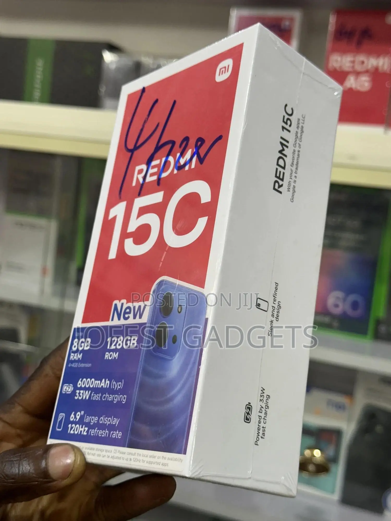 New Xiaomi Redmi 15C 4G 128 GB Blue