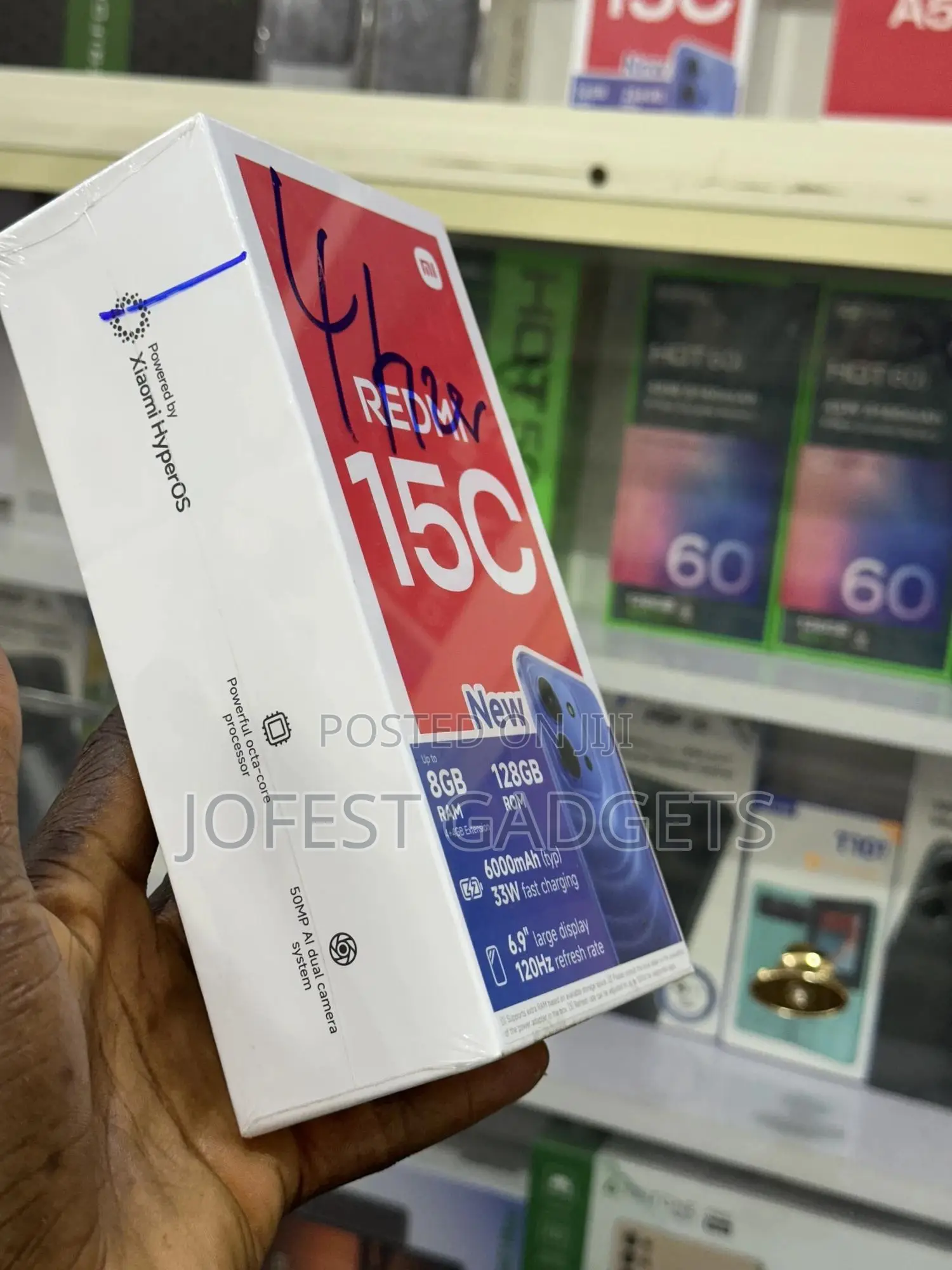 New Xiaomi Redmi 15C 4G 128 GB Blue