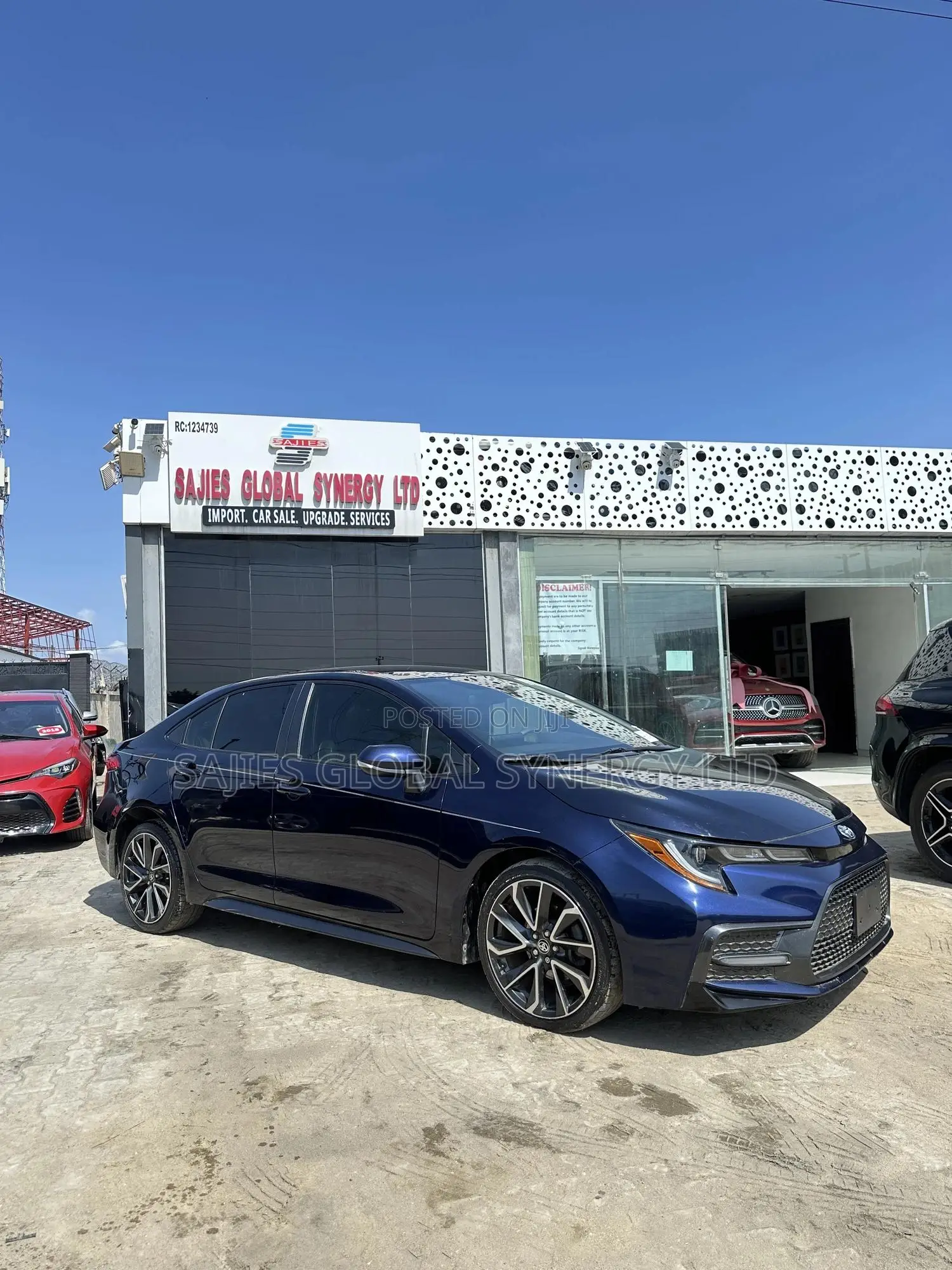 Toyota Corolla SE 2021 Blue