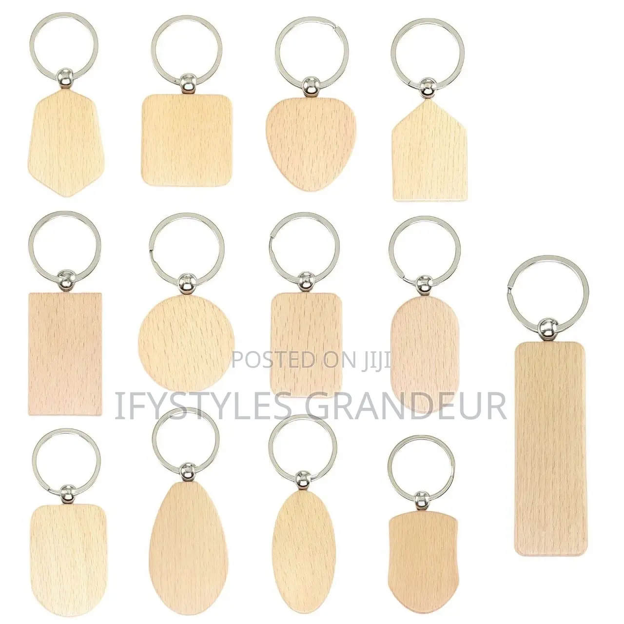 Wooden Key Holder 12pcs