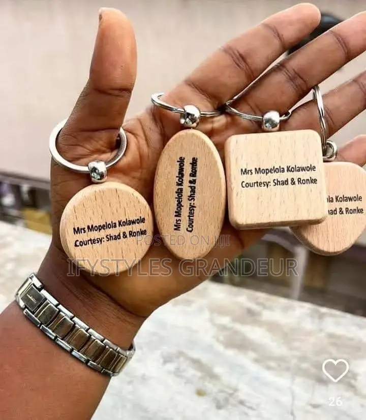 Wooden Key Holder 12pcs