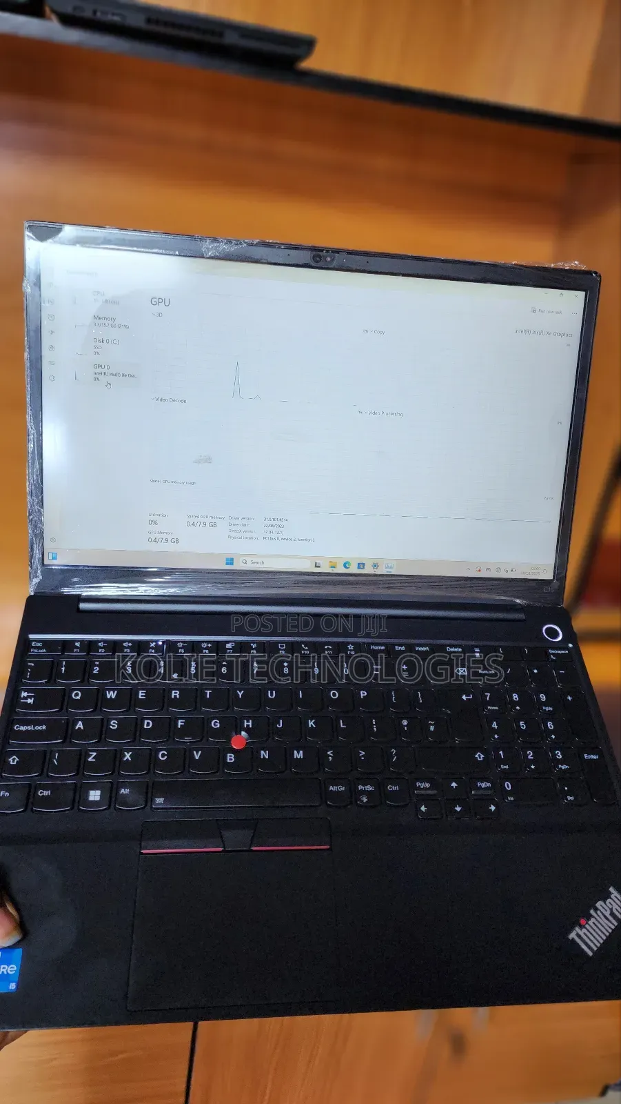 Laptop Lenovo Thinkpad E15 16GB Intel Core I5 SSD 256GB