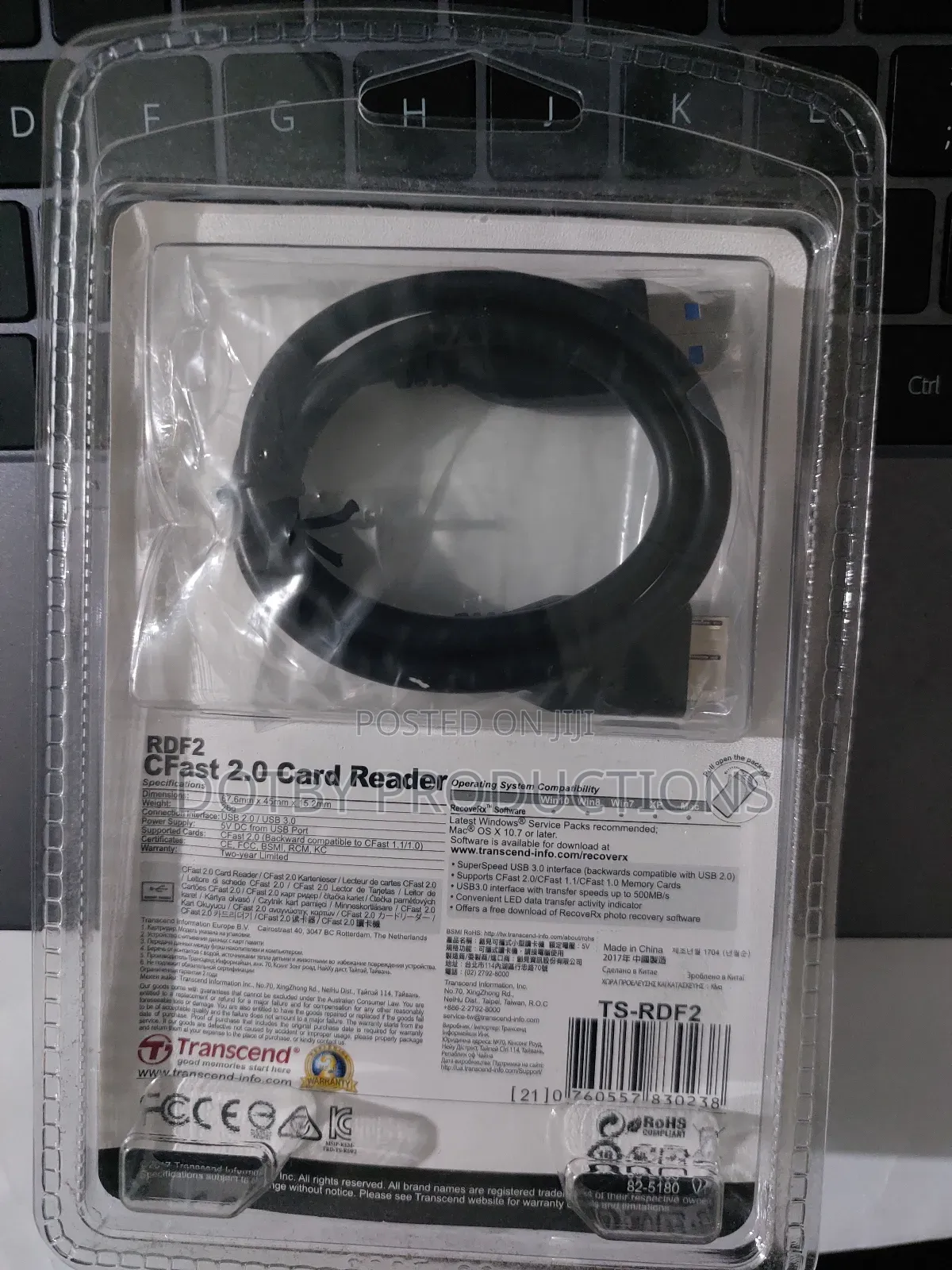 Transcend Cfast 2.0 Card Reader