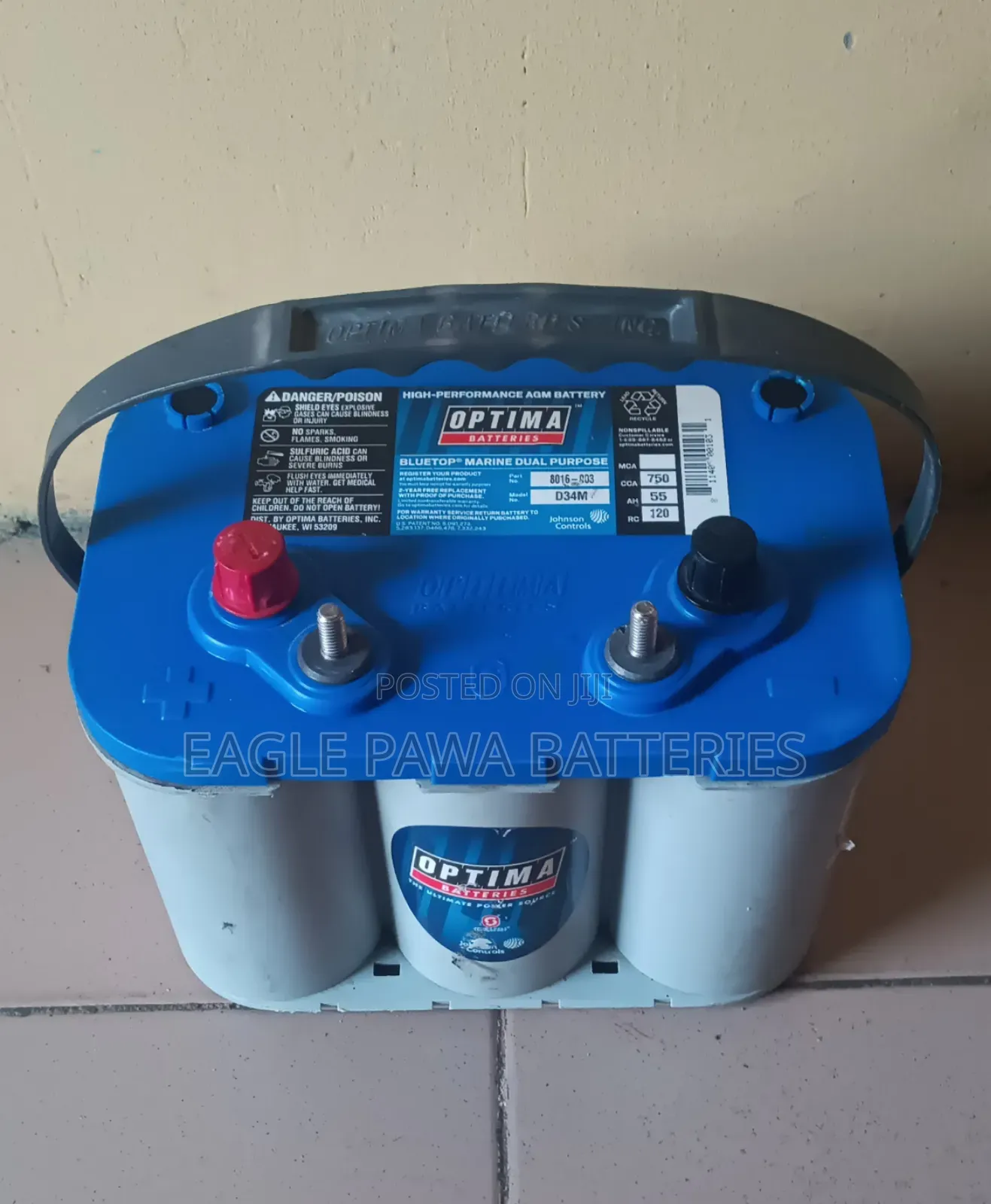 Agm Optima Battery