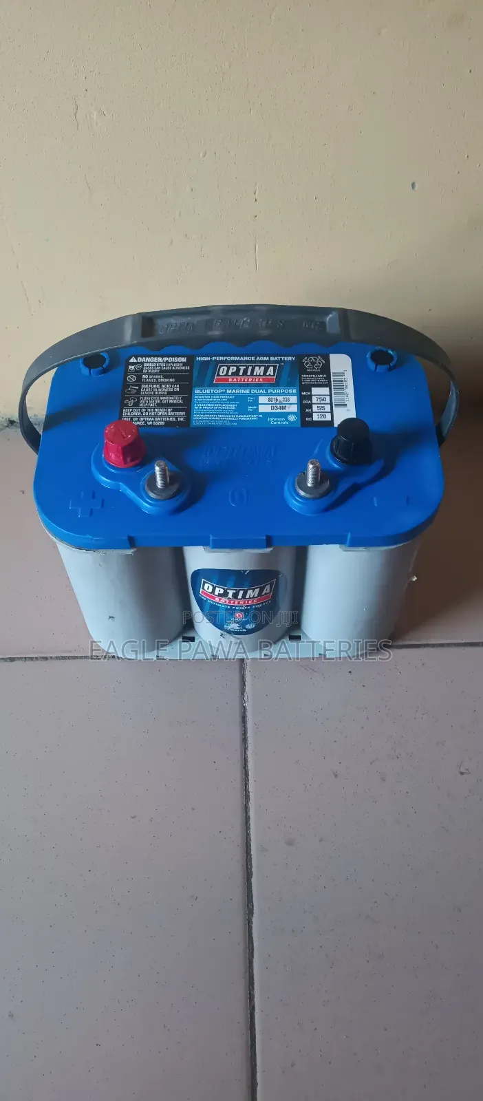 Agm Optima Battery