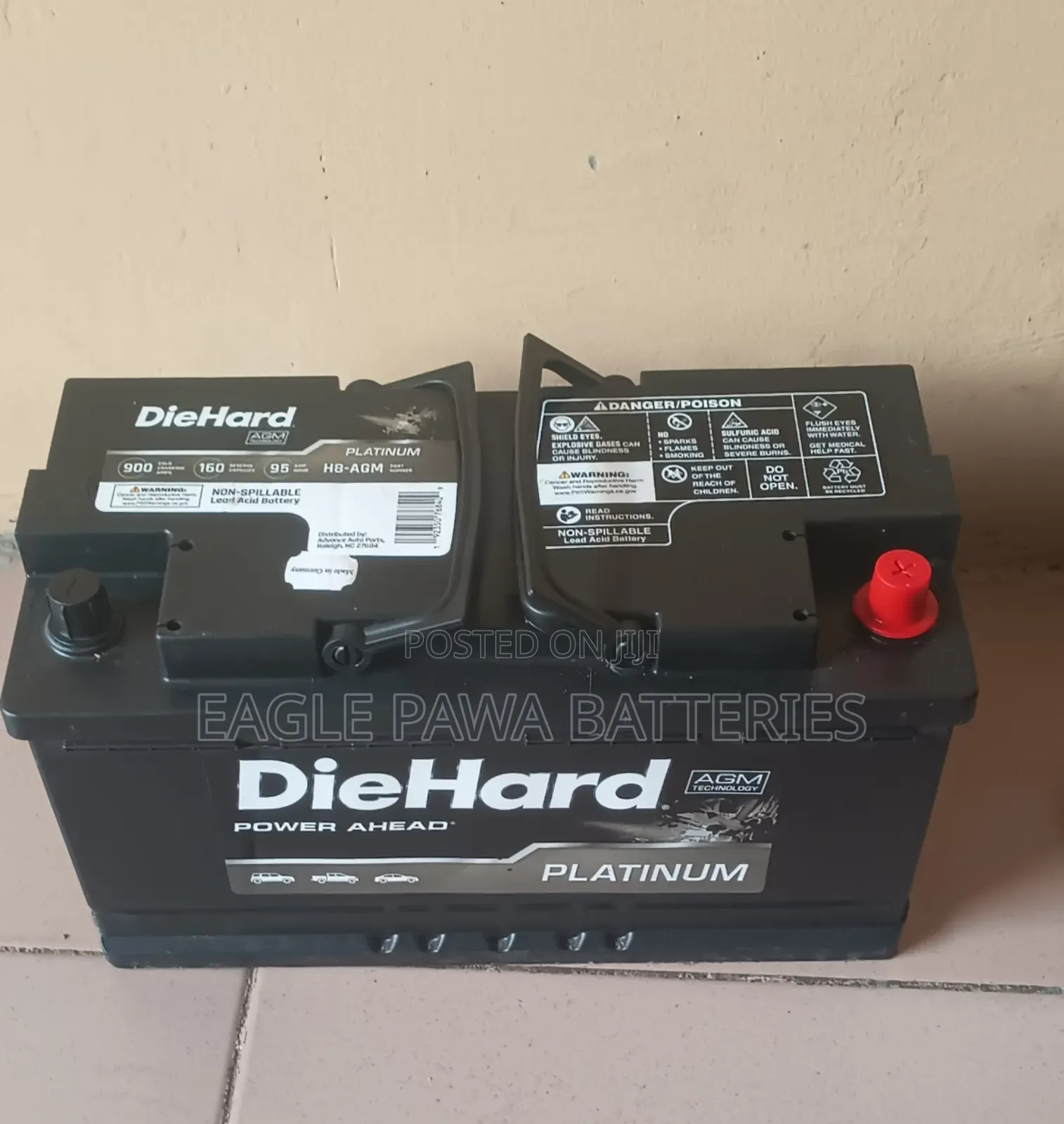 New Diehard Agm Battery 100ah