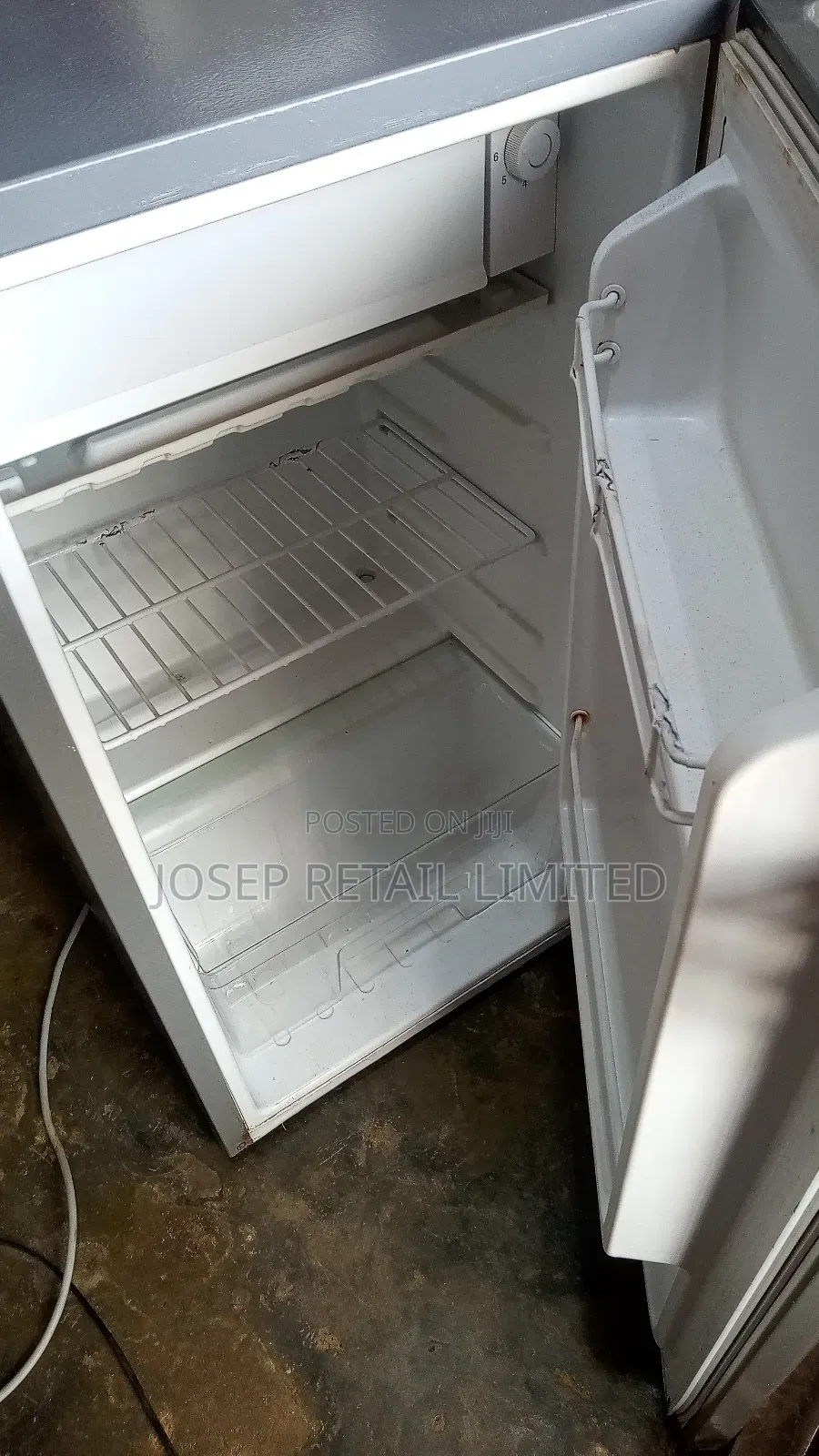Skyrun 100l Fridge Freezer Grey Colour Working Perfectly