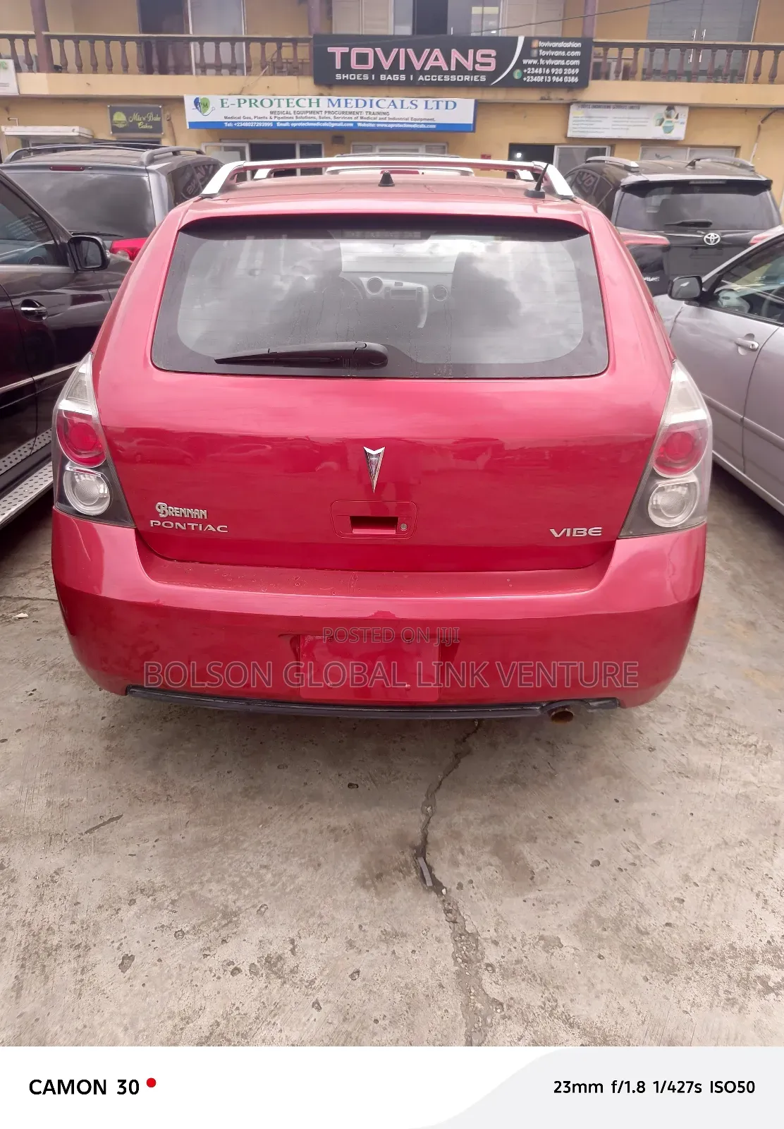Pontiac Vibe 1.8L 2009 Red