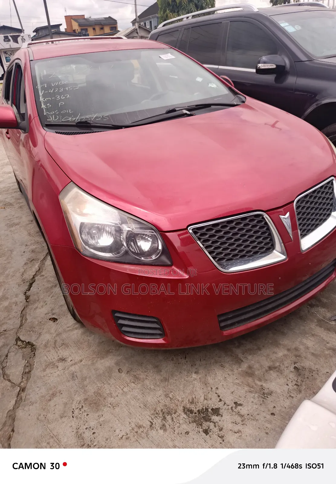 Pontiac Vibe 1.8L 2009 Red