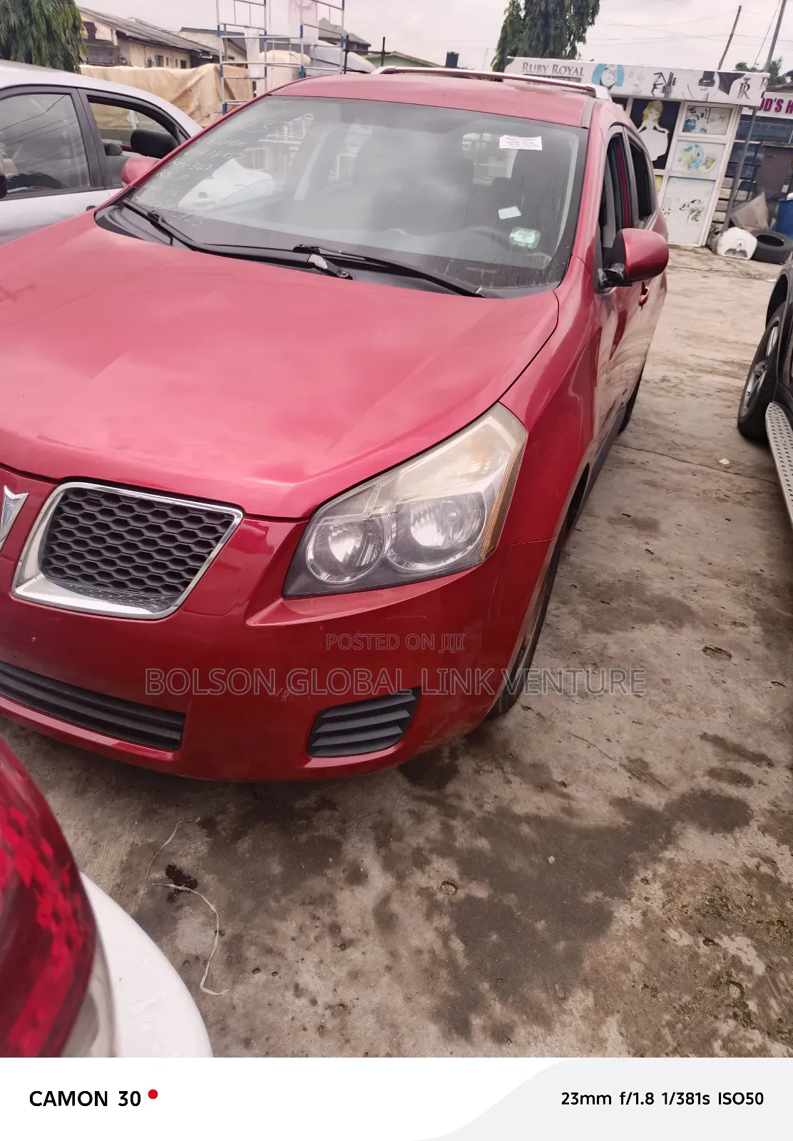 Pontiac Vibe 1.8L 2009 Red
