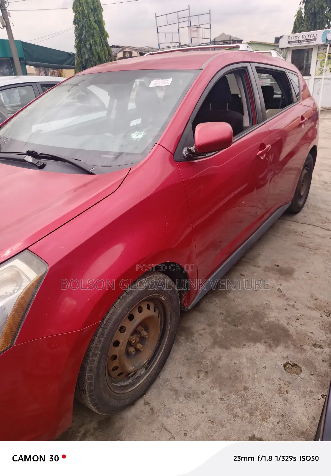 Pontiac Vibe 1.8L 2009 Red