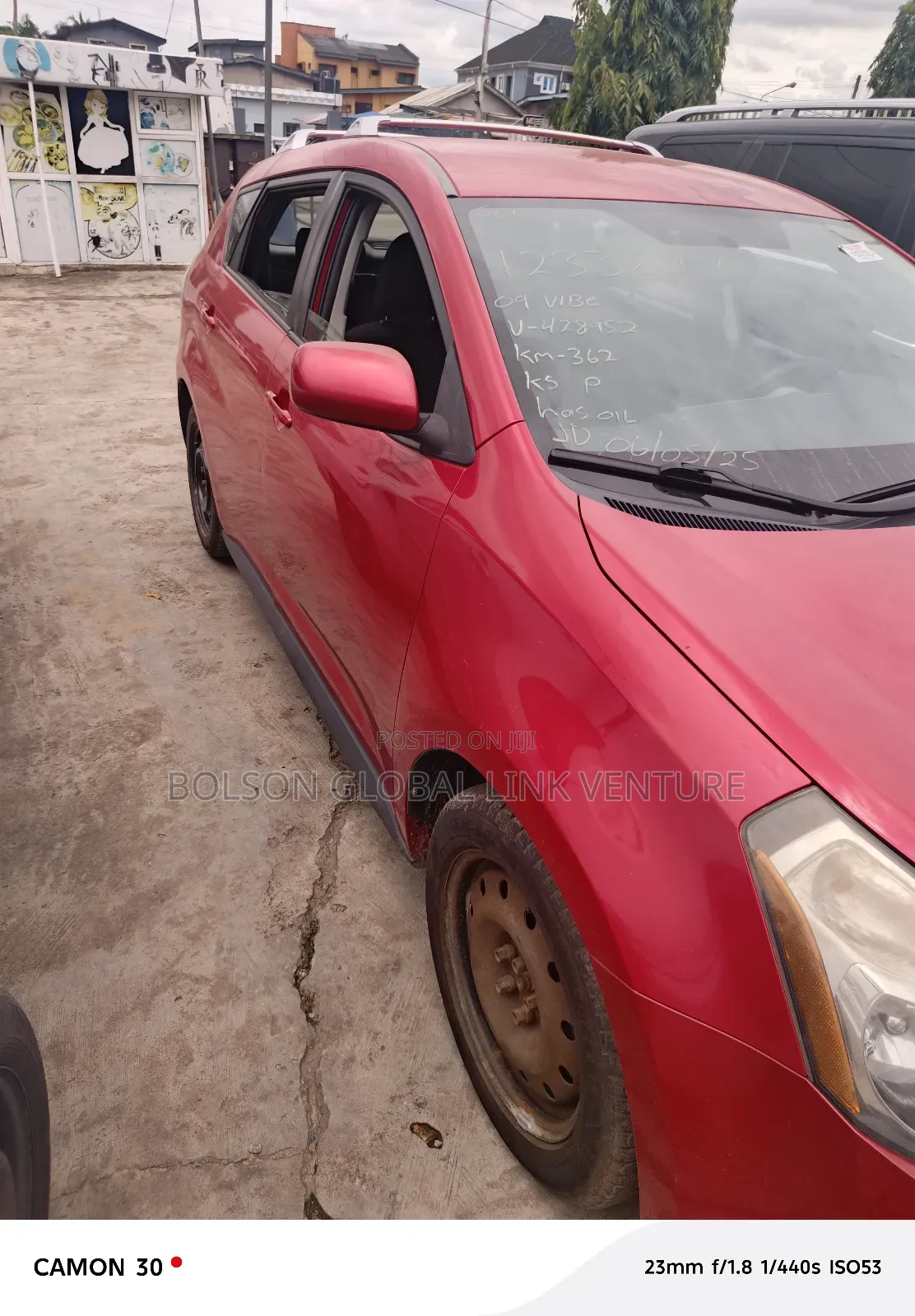 Pontiac Vibe 1.8L 2009 Red