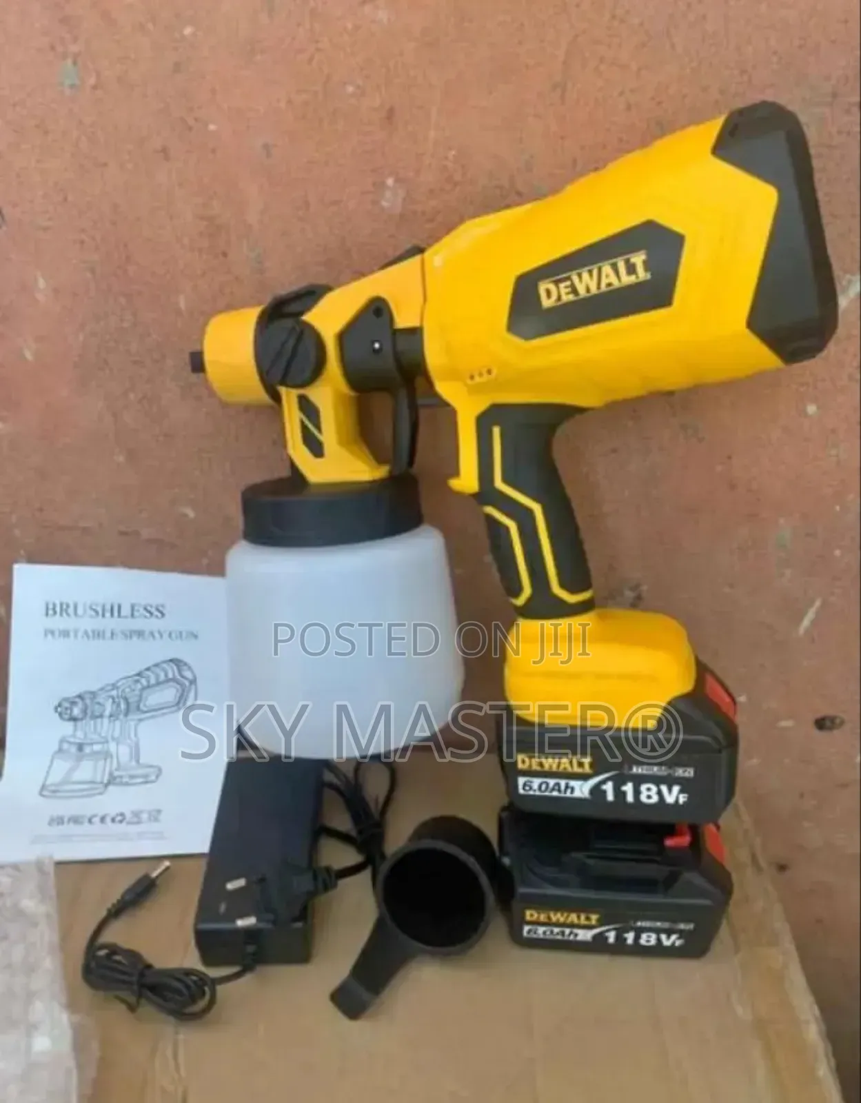Dewalt Cordless Spray Gun