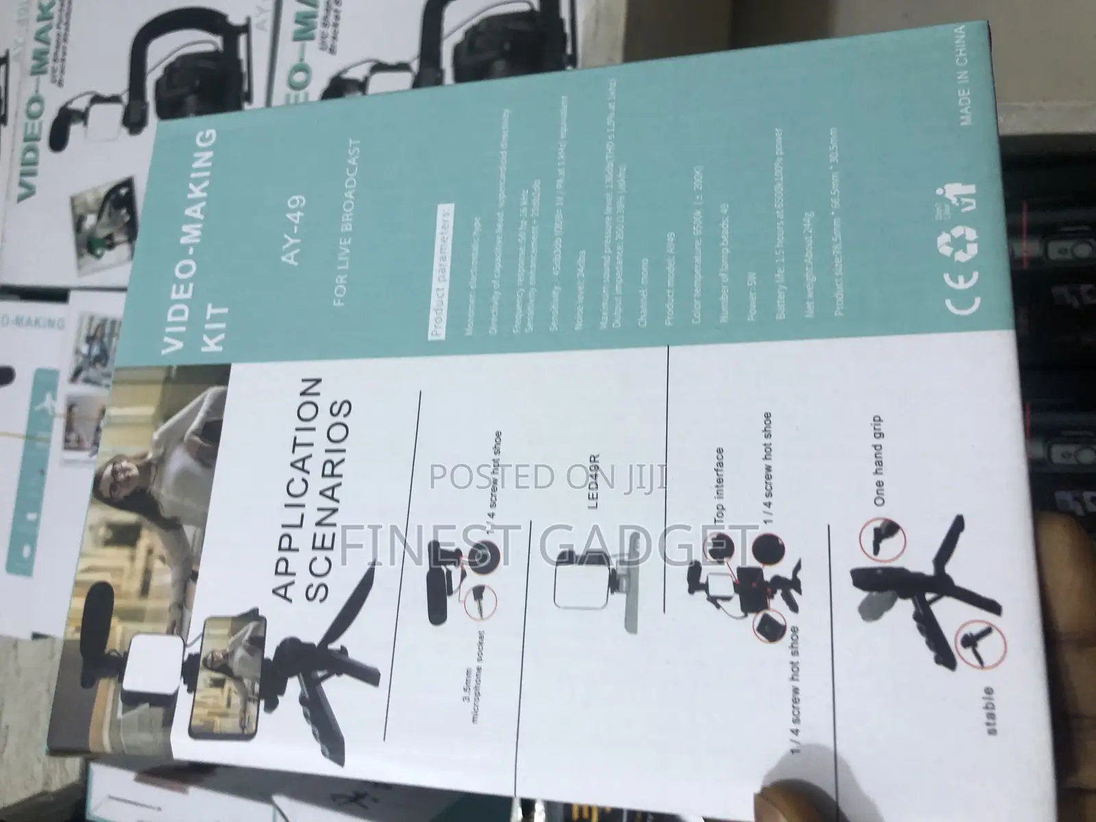 Ay-49 Video Making Kit Vlogging Tripod
