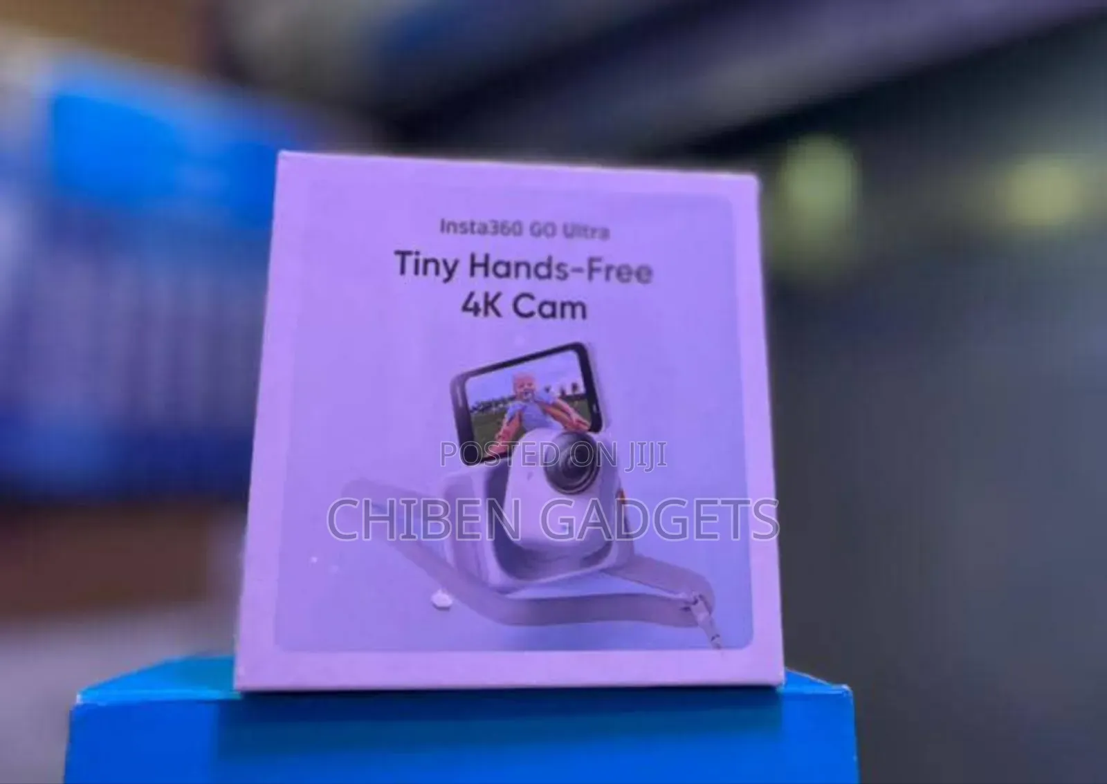 Insta 360 Go Ultra Night White Hands Free Mini Cam Lightweight