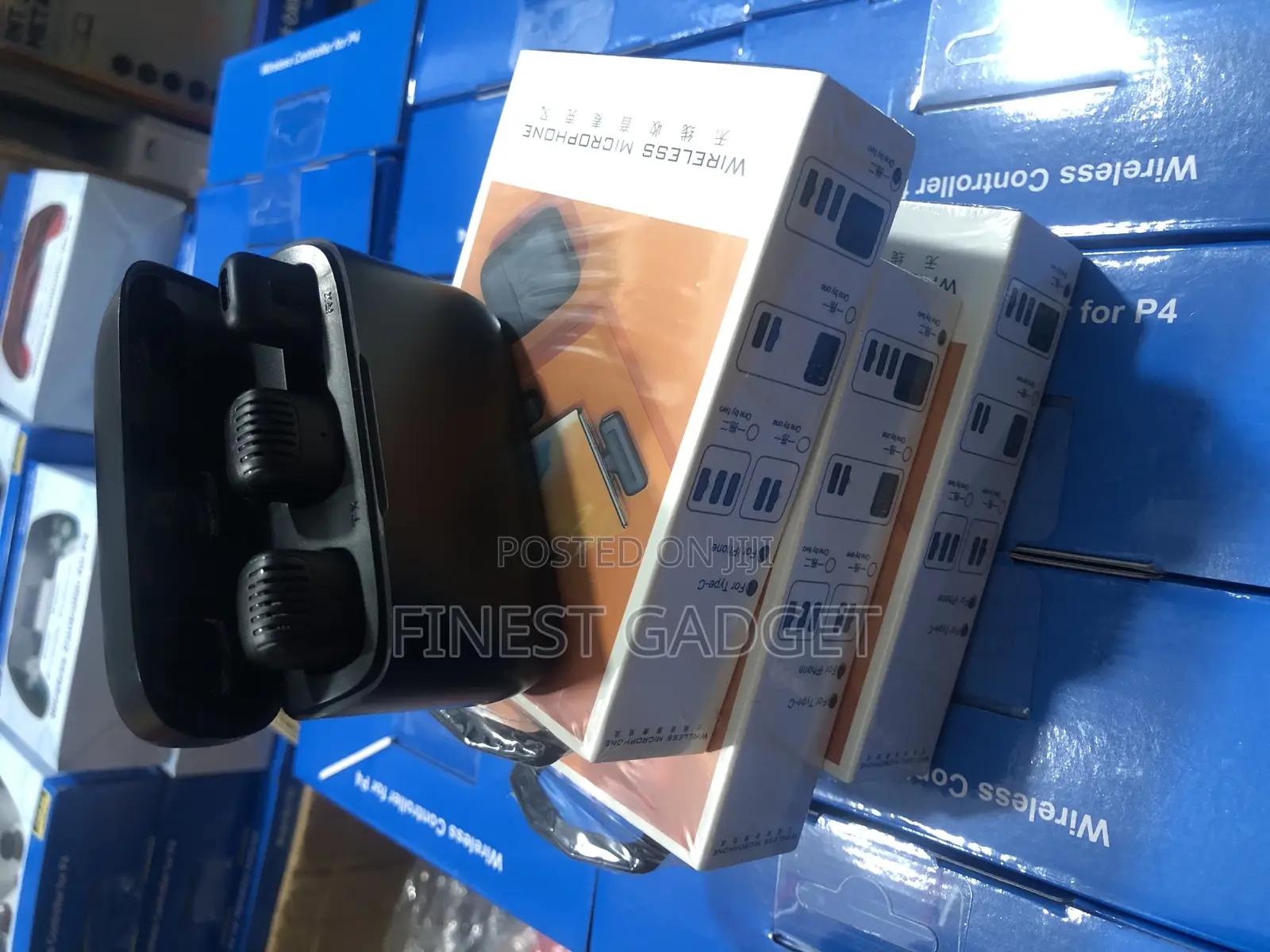 Wireless Dual Lavalier Microphone (Type C and iPhone)