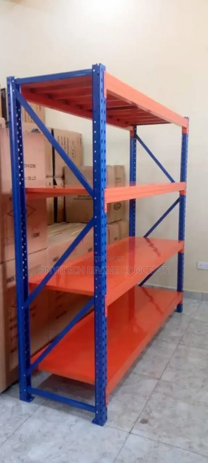 Heavy Duty Coloured Metal Rack