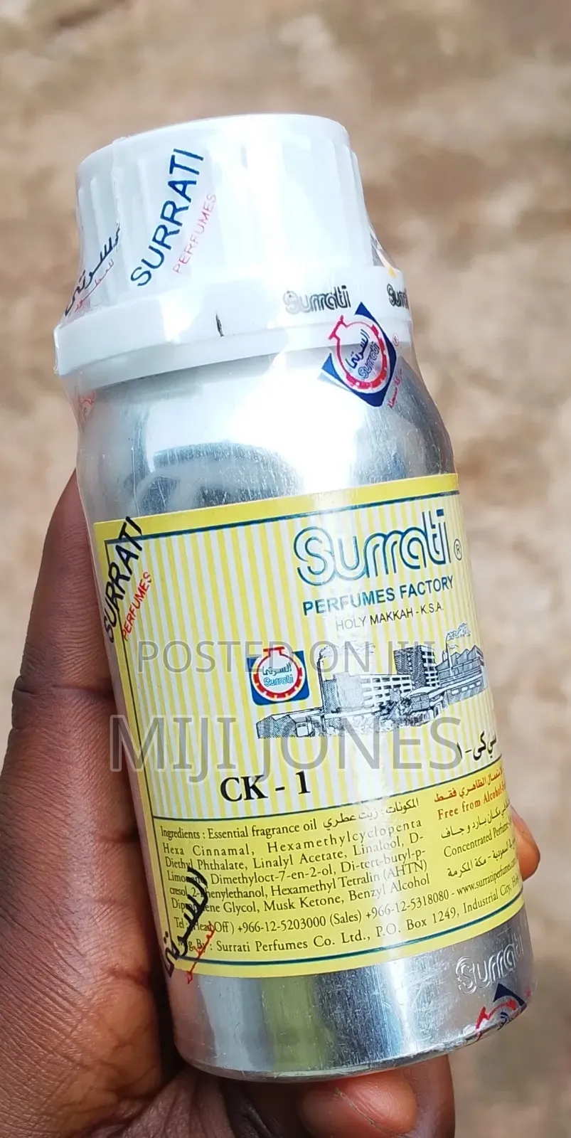 Ck-1 Perfume Oil by Surrati - Long Lasting Fragrance*