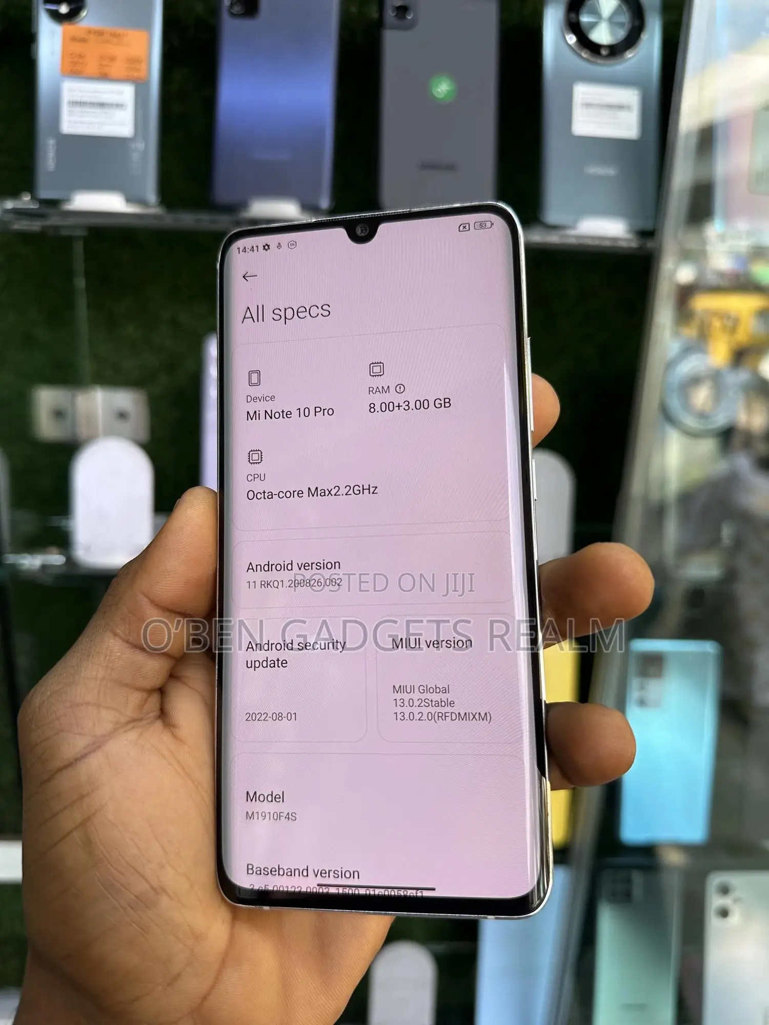 Xiaomi Mi Note 10 Pro 256 GB White