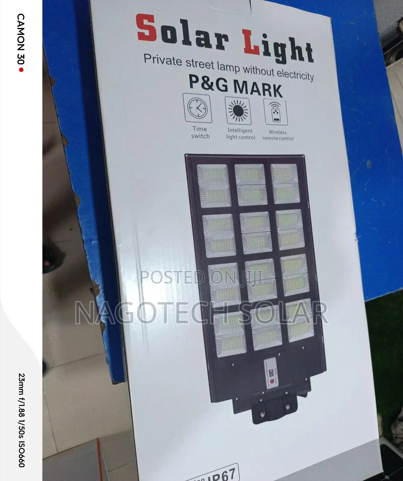 P G Mark Solar Street Light