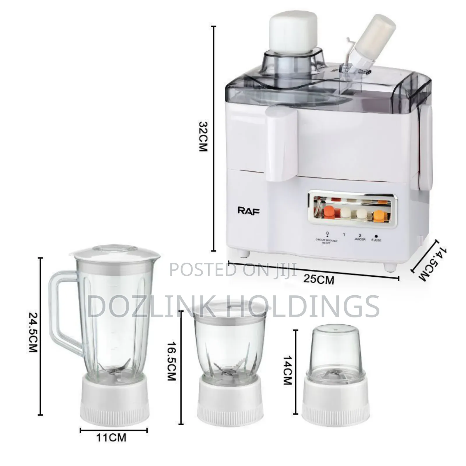 4 in 1 Blender and Juicer