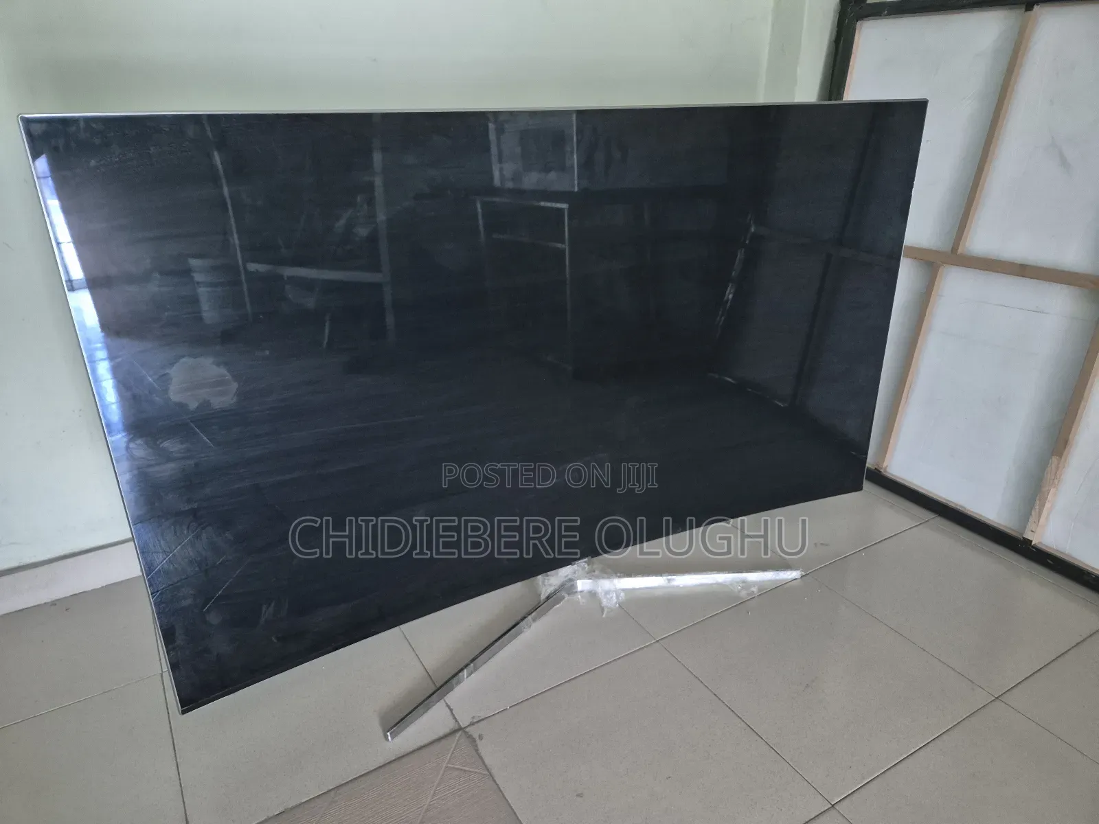 65inches Smart Curved Samsung Tv Qled With JBL Link Bar ( Android Os)