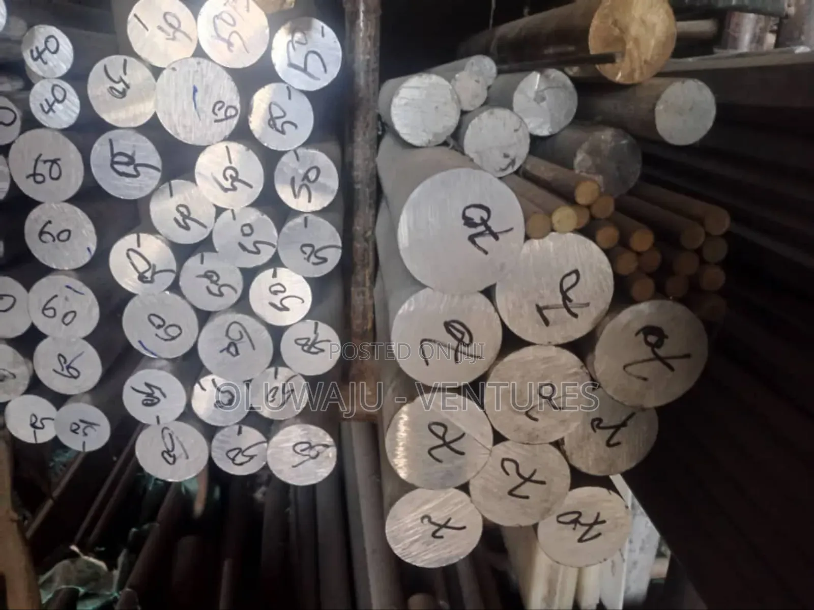 Aluminium Rod in 70mm Round Diameter by 1 Meter Length
