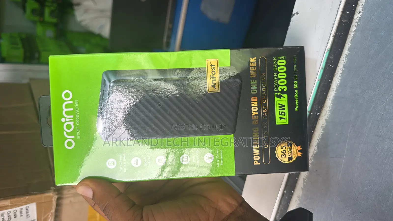 Oraimo 30000mah 15w Ultra Fast Power Bank