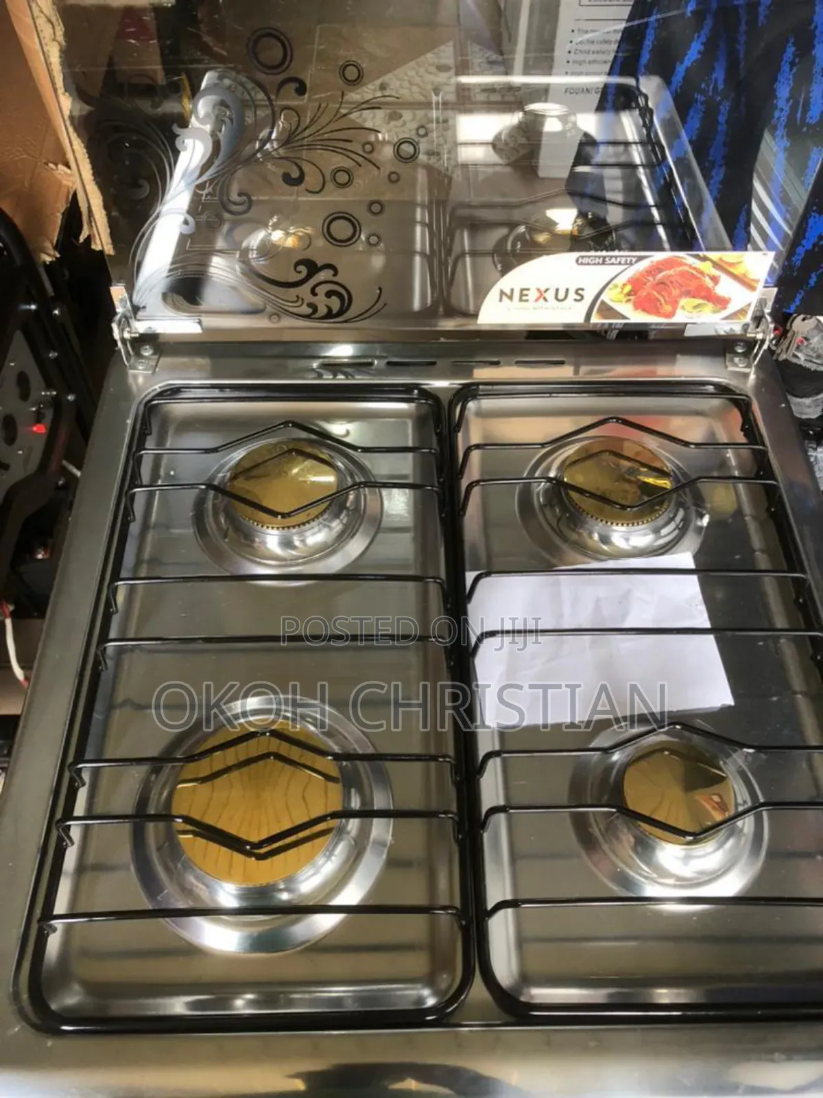 Nexus All Gas 4 Burner Cooker