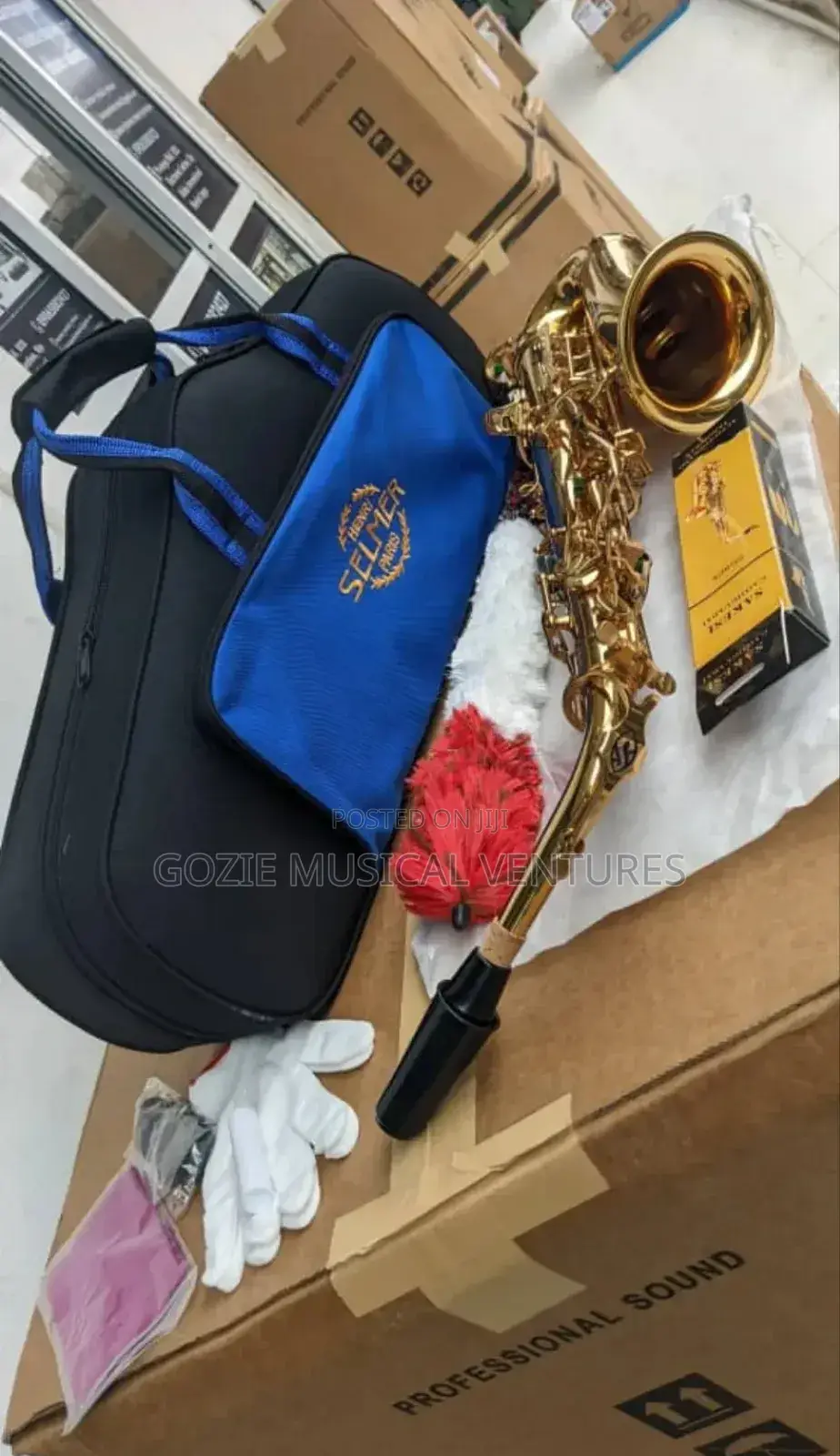 Original Selmer Altosexphone Gold 