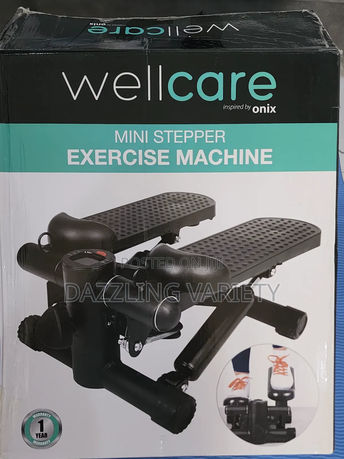 Wellcare Mini Stepper Fitness Machine for Weight Loss Toning