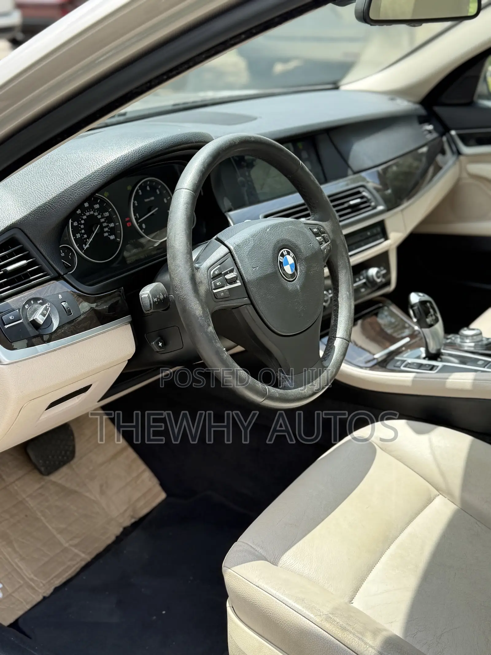 BMW 535i 2012 Beige