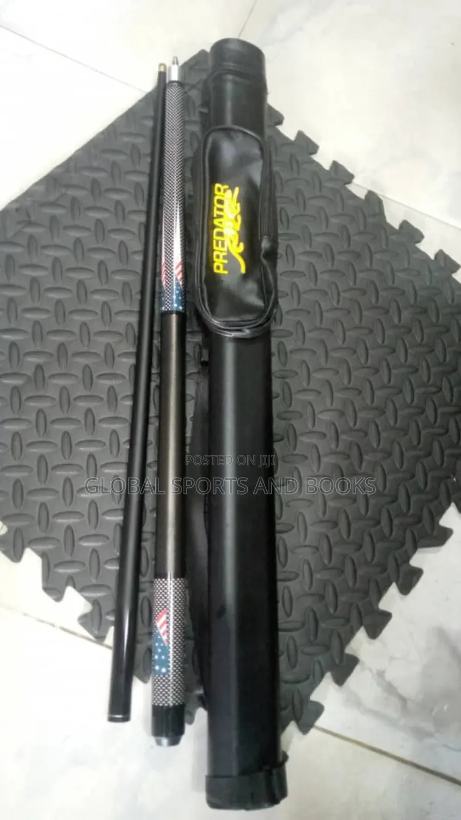 Fiber Cue Snooker Stick And Bag