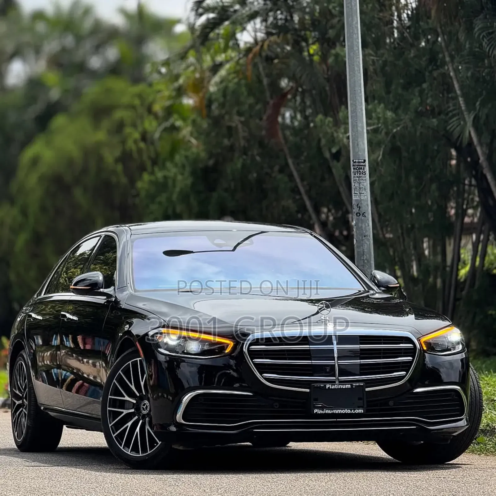Mercedes-Benz S-Class S 580 4MATIC 2021 Black