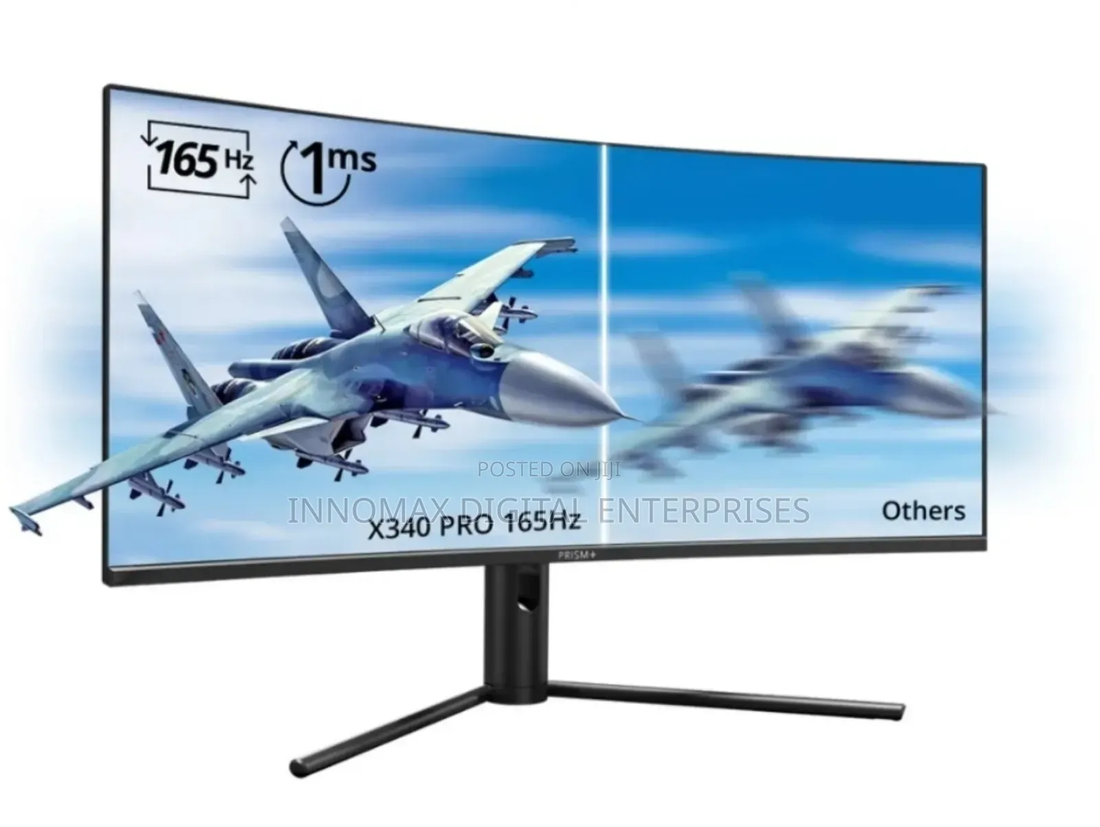 Prism+ X340 Pro 165hz Curved 3440×1440p Ultrawide Gaming Hdmi Monitor