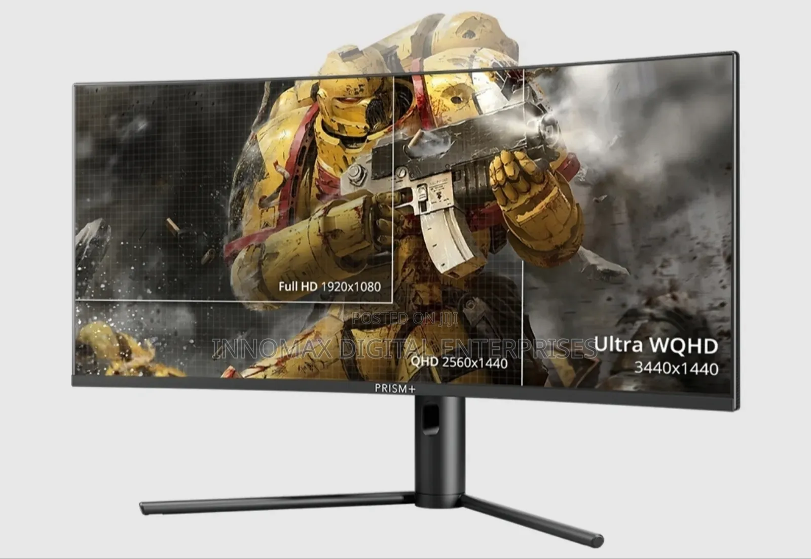Prism+ X340 Pro 165hz Curved 3440×1440p Ultrawide Gaming Hdmi Monitor