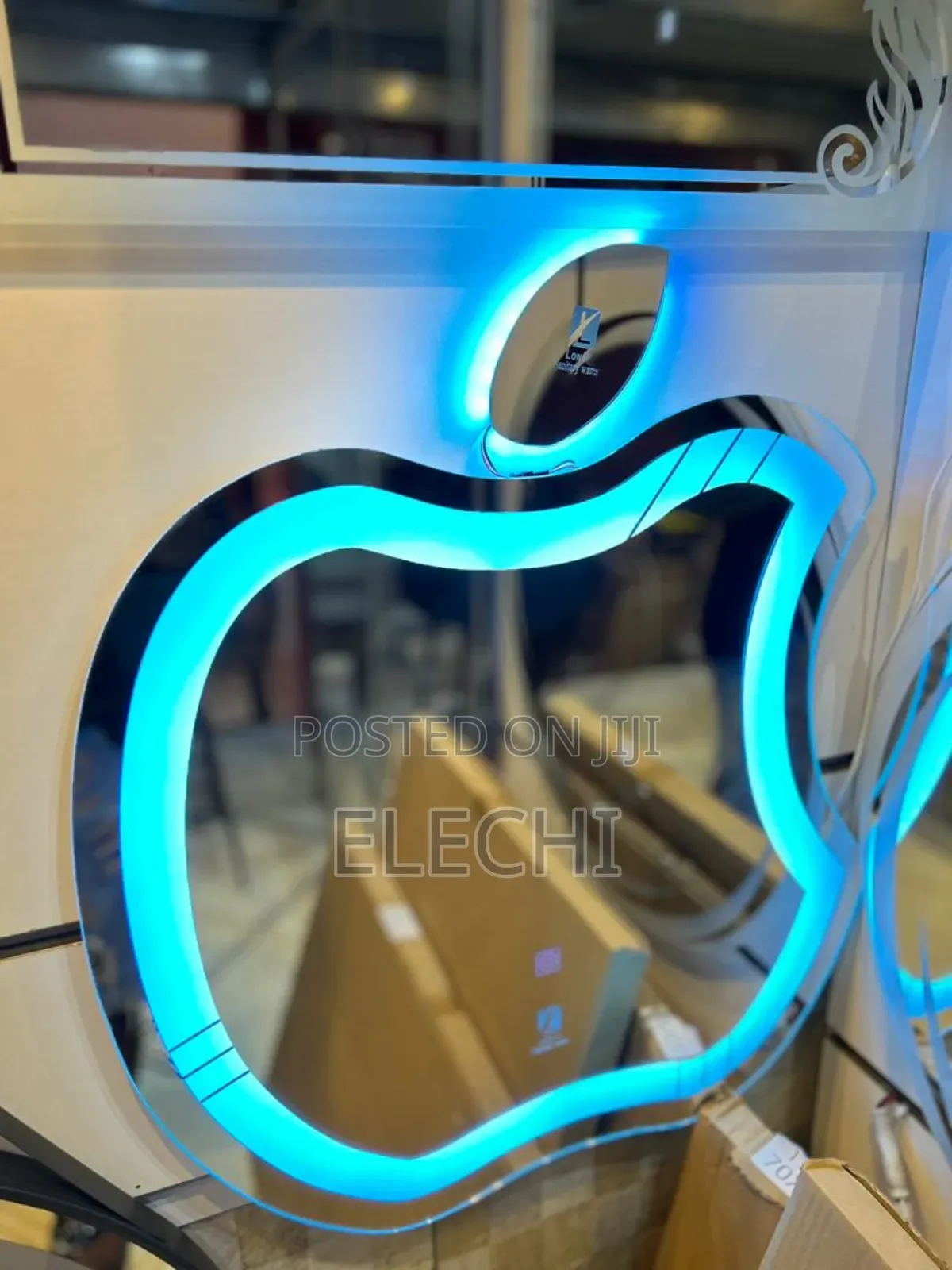 Apple Led Mirror Bathroom Or Living Room