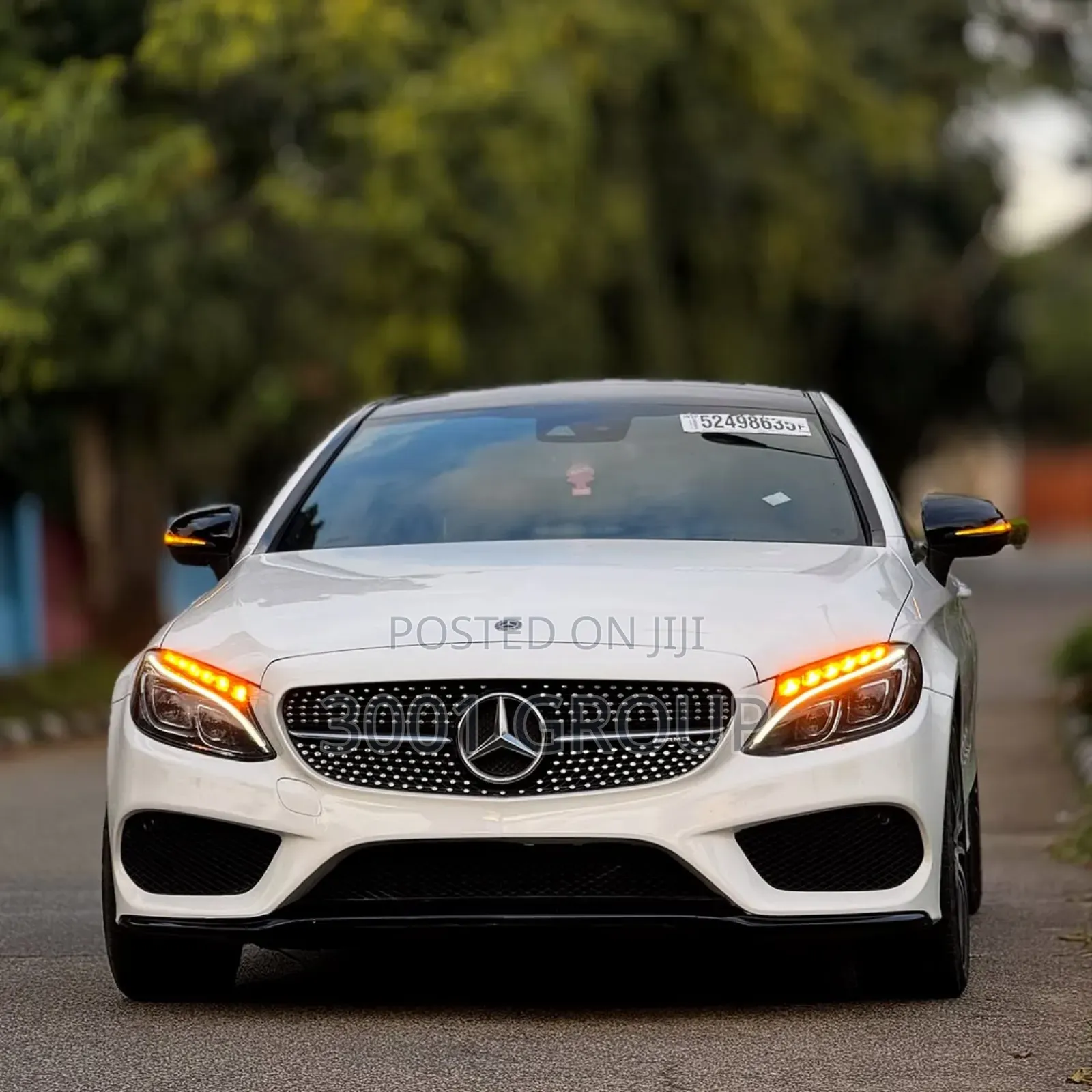 Mercedes-Benz C43 4Matic Coupe AWD (3.0L V6 9AM) 2018 White