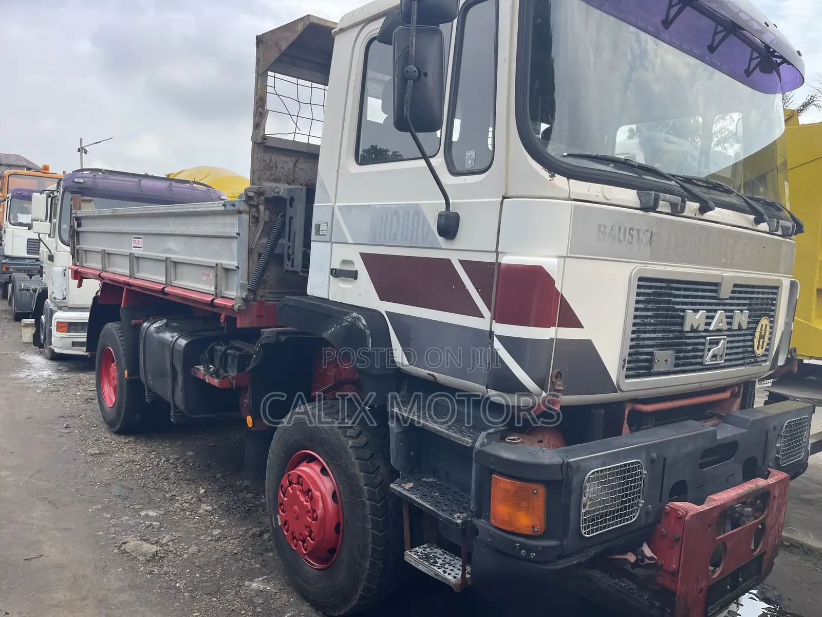 Foreign Used Man Diesel Dump Truck