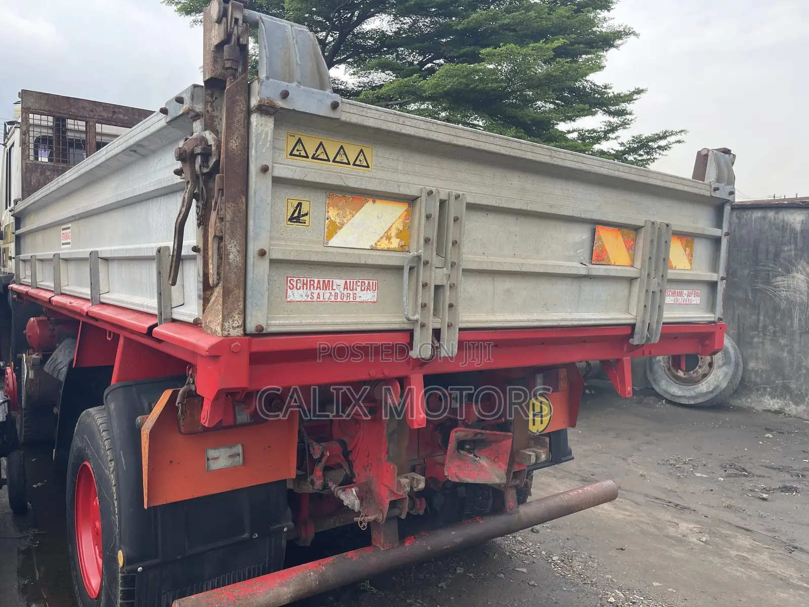 Foreign Used Man Diesel Dump Truck