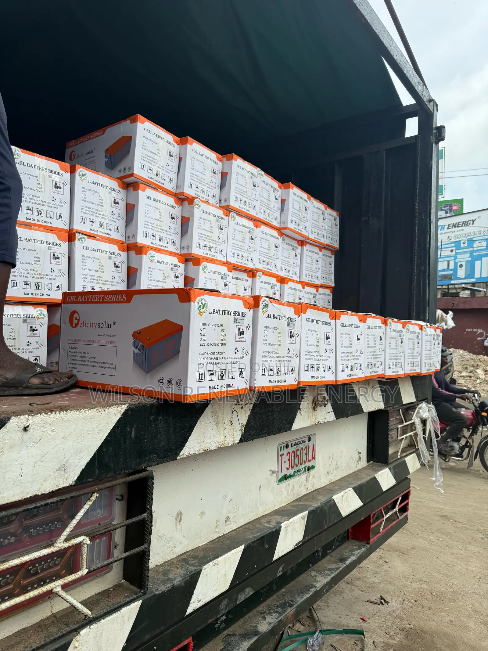 12v 200ah Felicity Gel Battery