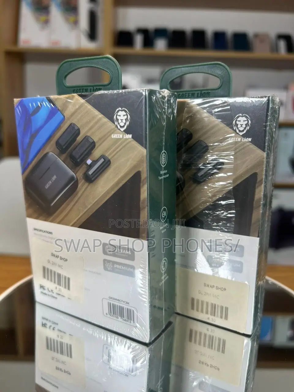 Green Lion 2 in 1 Wireless Microphone