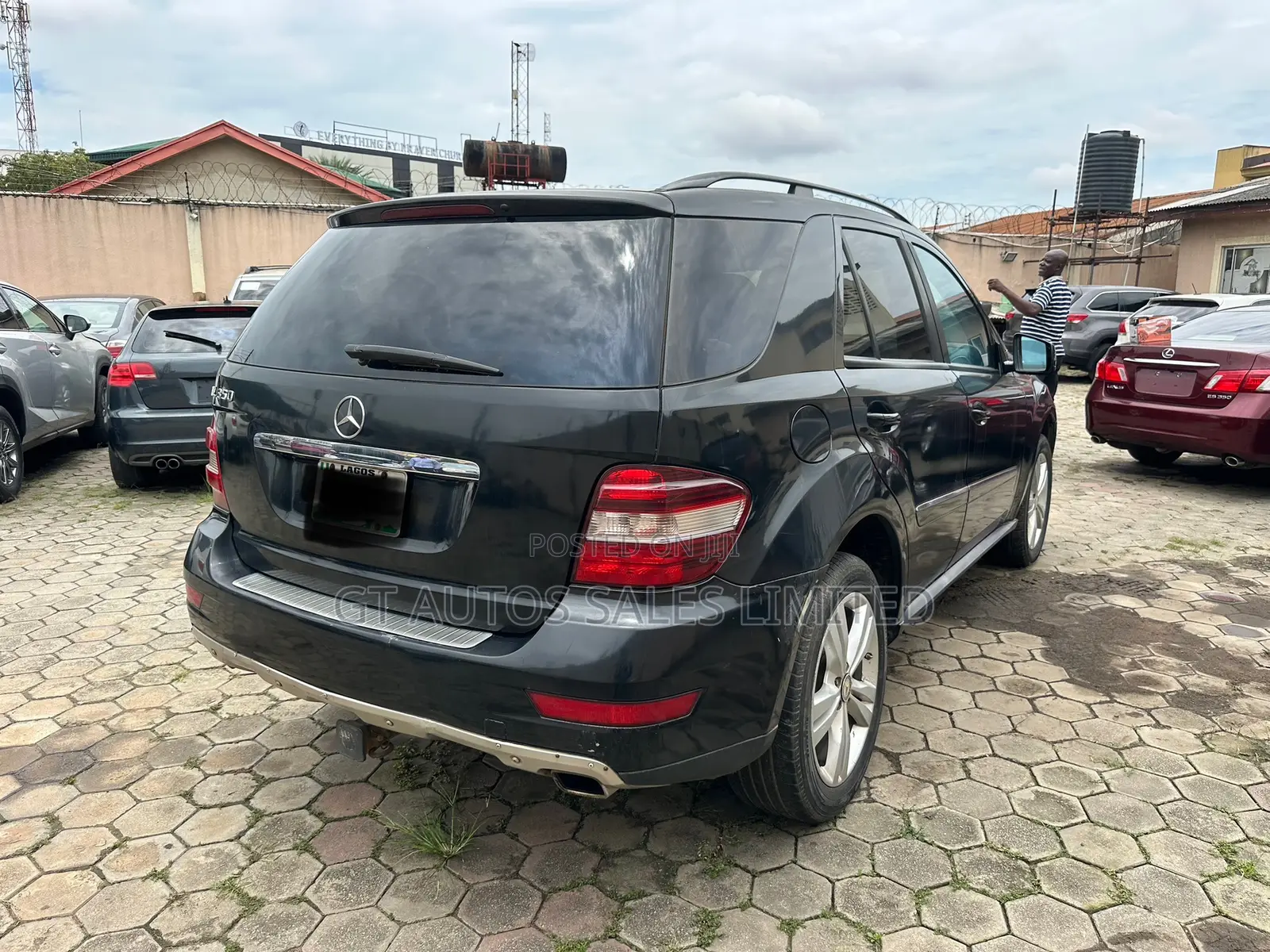 Mercedes-Benz M Class ML350 AWD 4MATIC 2009 Black