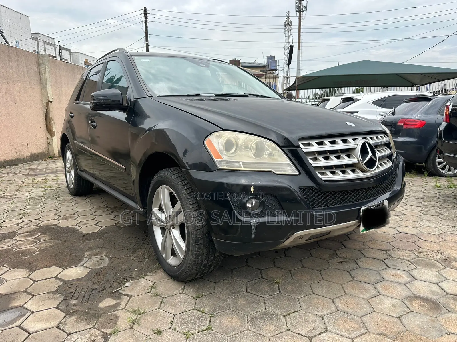 Mercedes-Benz M Class ML350 AWD 4MATIC 2009 Black