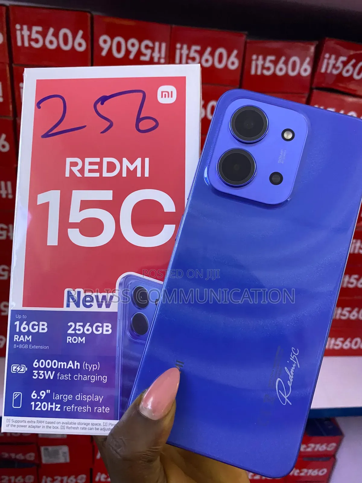 New Xiaomi Redmi 15C 4G 256 GB Green
