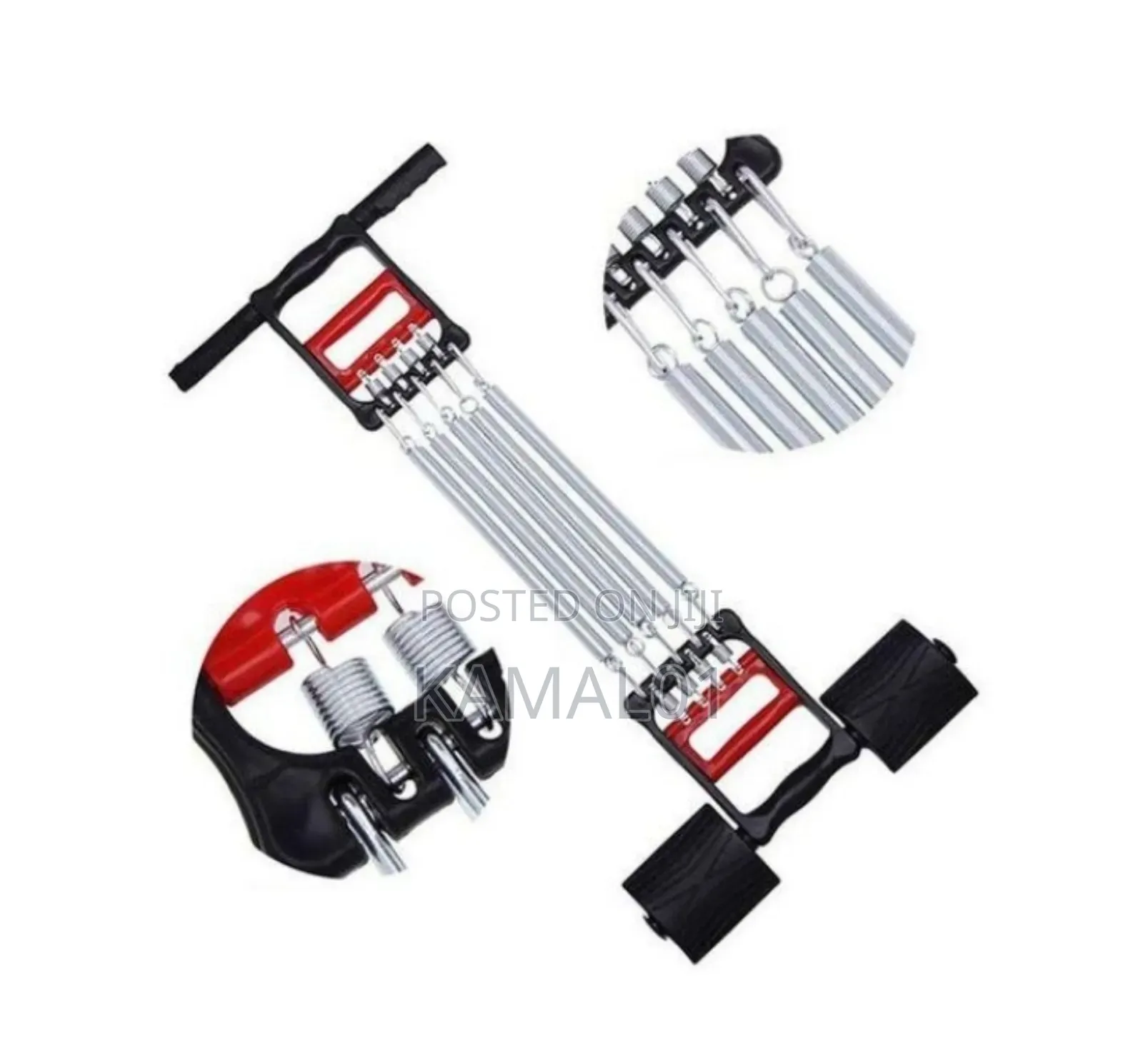 3 in 1 Home Fitness Equipment Spring Chest Expander/Hand Gripper Pull