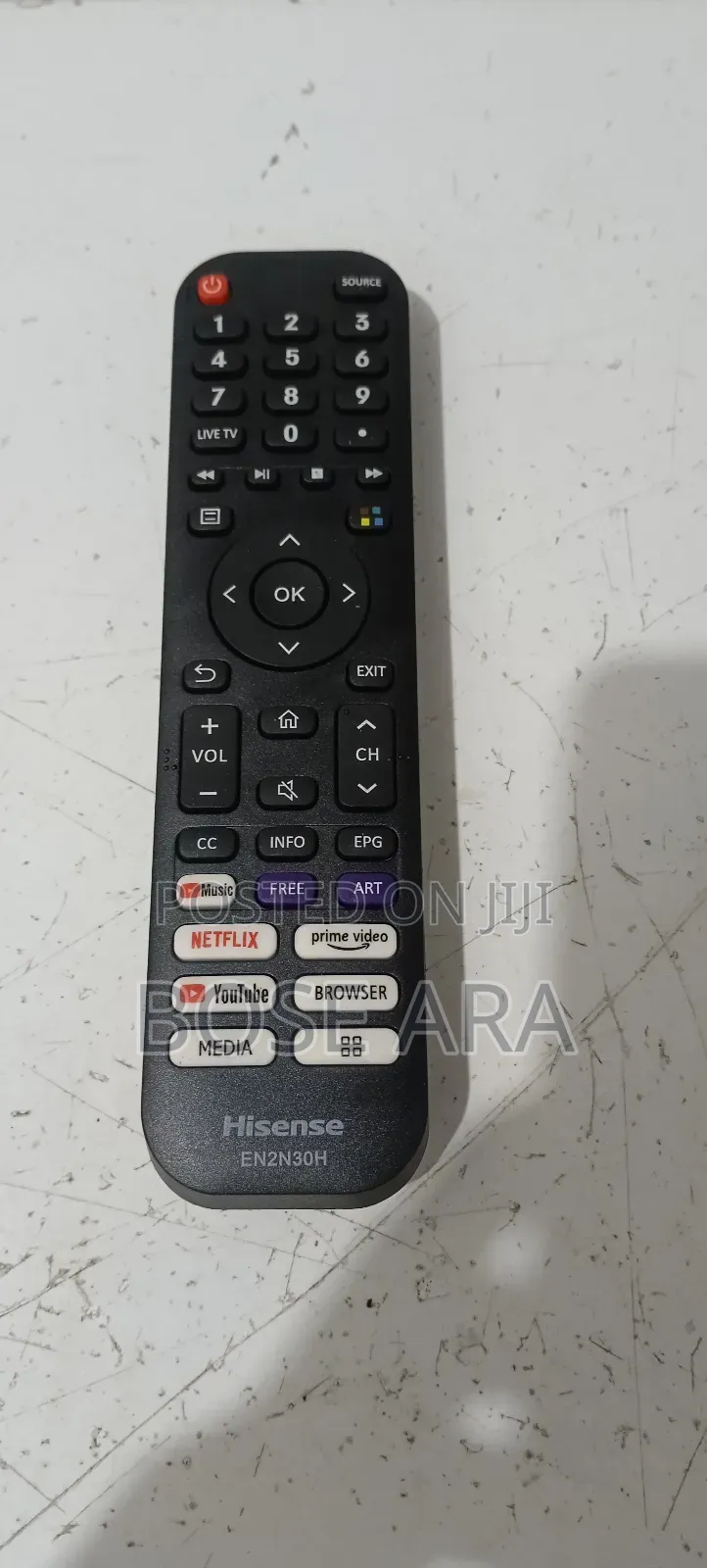 Hisense Smart Tv Remote Control for Uhd Smart Tv
